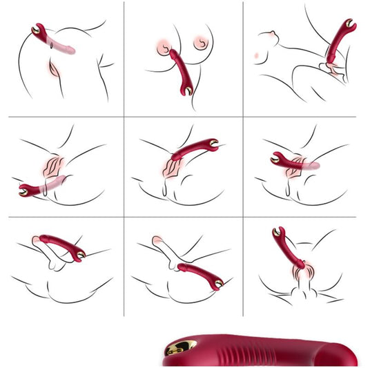 ARMONY - PRINCE DILDO VIBRATOR & ROTATOR ROOD
