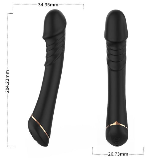 ARMONY - DILDO VIBRATOR SILICONEN ZWART