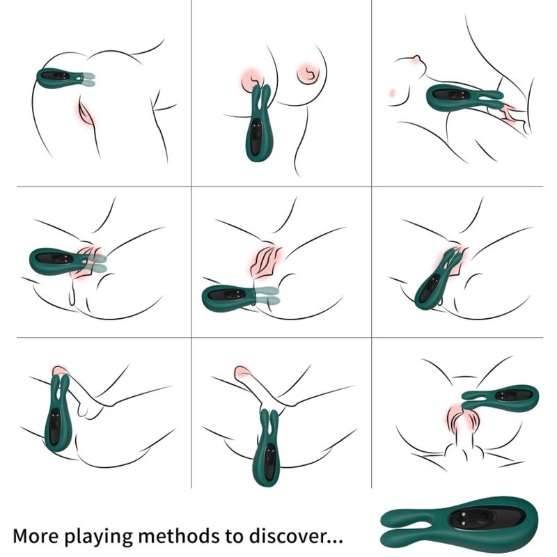 ARMONY - STIMULATOR & VIBRATOR KONIJN GROEN