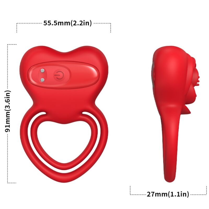 ARMONY - RINGVIBRATOR HART ROOD