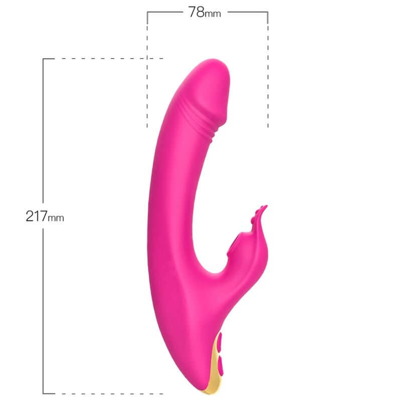 ARMONY - LOVE CLITORIS & G-SPOT ZUIGNAP FUCHSIA