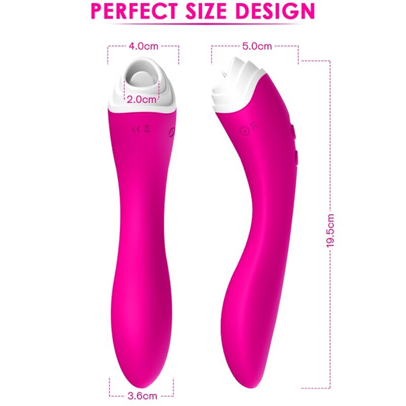ARMONY - FAIRYLAND VIBRERENDE KLITORIS EN VIBRATOR FUCISA VOOR LIKKEN