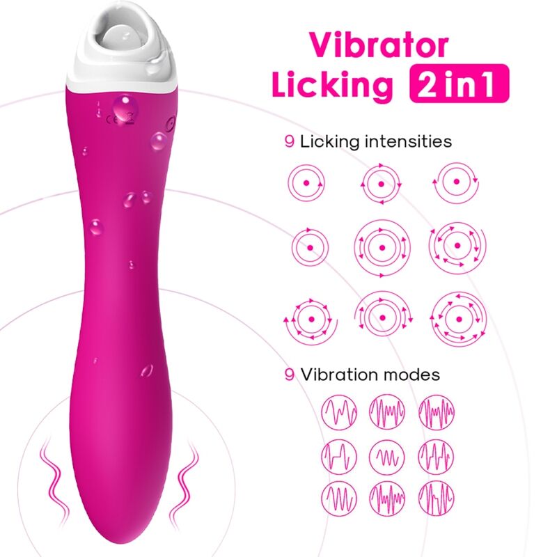 ARMONY - FAIRYLAND VIBRERENDE KLITORIS EN VIBRATOR FUCISA VOOR LIKKEN