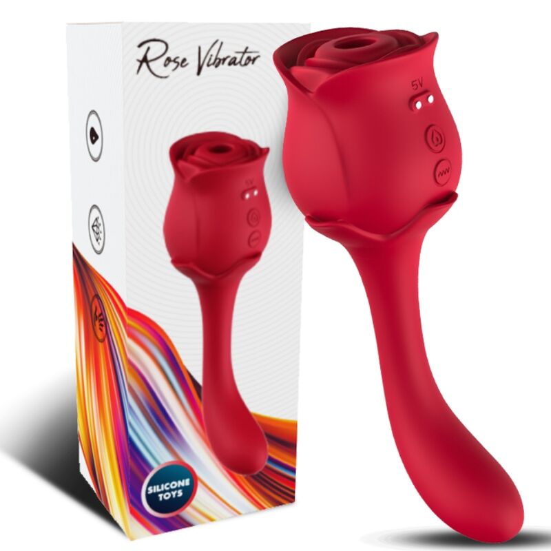 ARMONY - ROSELOVER KLITORISZUIGER & STIMULATOR ROOD