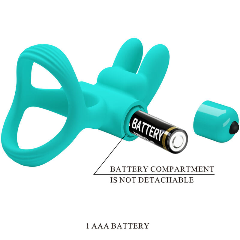 PRETTY LOVE - DANTE GROEN KONIJN VIBRATORRING