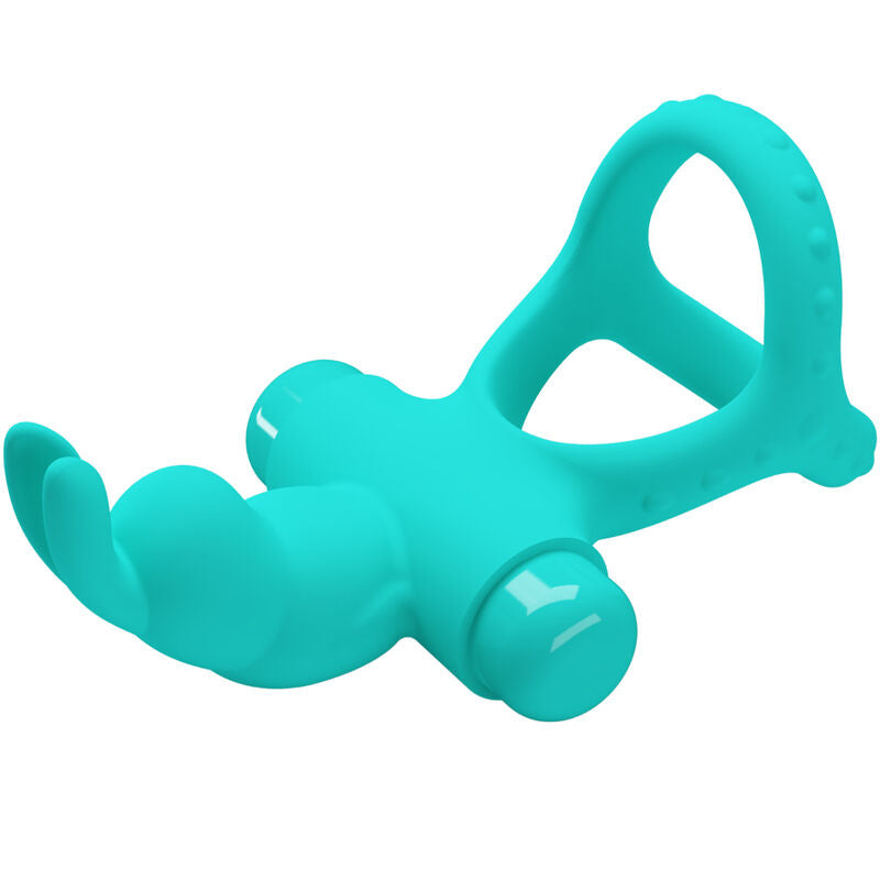PRETTY LOVE - FIGGY GREEN KONIJN VIBRATORRING