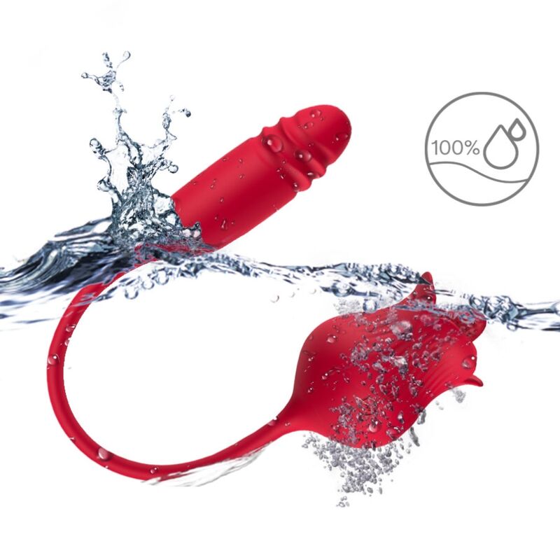ARMONY - ROSELIP LIKKENDE TRILLERIGE CLIT & VIBRATOR ROOD