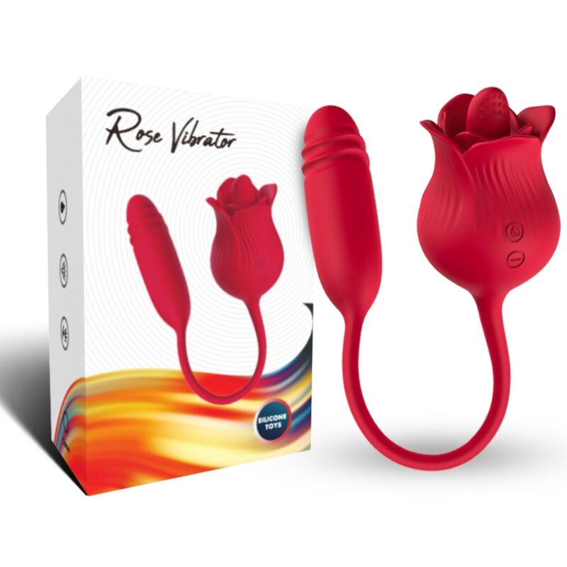 ARMONY - ROSELIP LIKKENDE TRILLERIGE CLIT & VIBRATOR ROOD