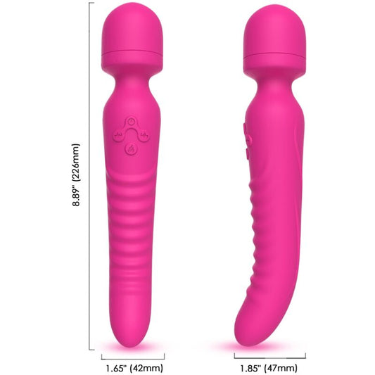 ARMONY - MISSIE MASSAGER & VIBRATOR MET WARMTEDEFECT FUCHSIA