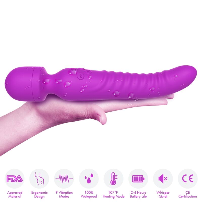 ARMONY - MISSIE MASSAGEAPPARAAT & VIBRATOR MET WARMTED EFFECT PAARS