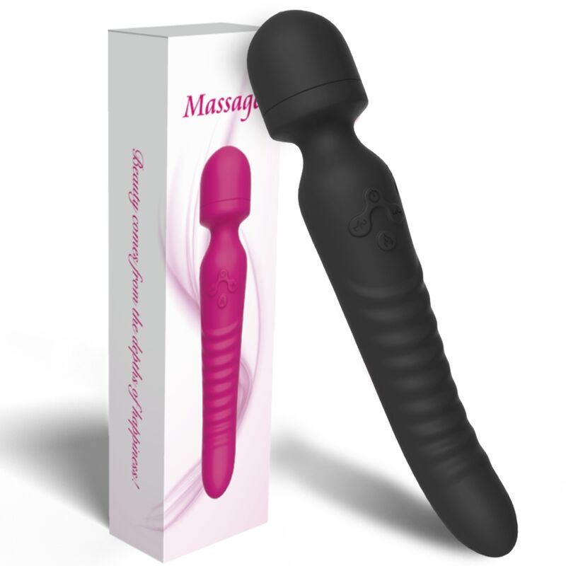 ARMONY - MISSIE MASSAGER & VIBRATOR WARMTE-EFFECT ZWART