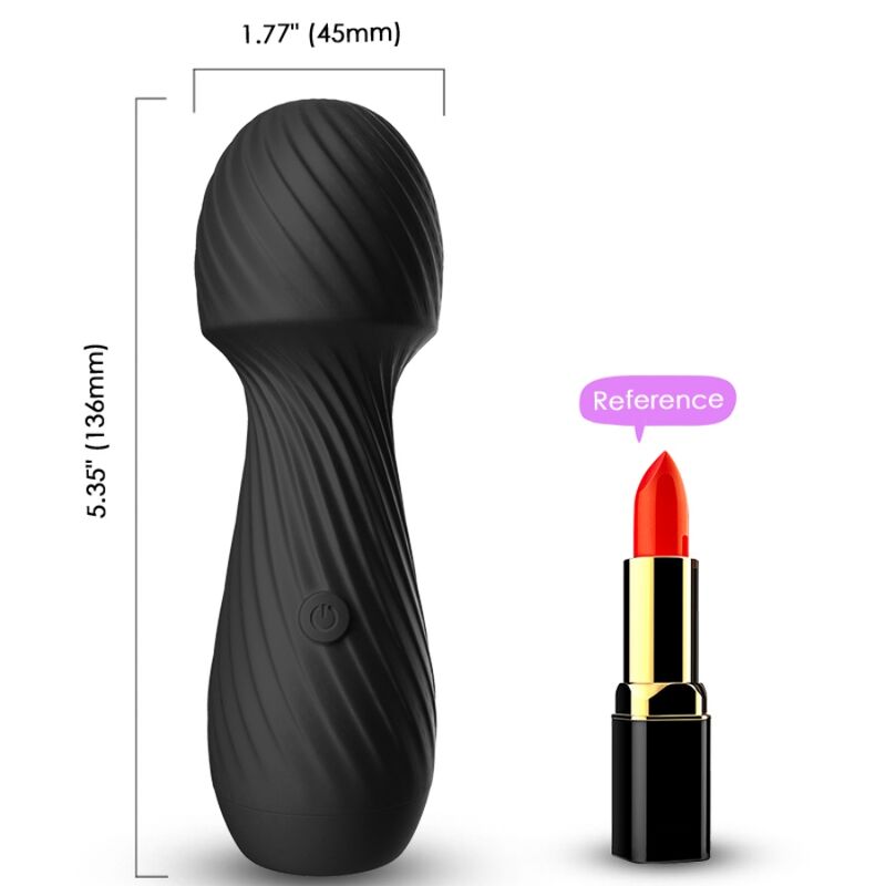 ARMONY - DAZZLE MASSAGER & VIBRATOR KLEIN ZWART