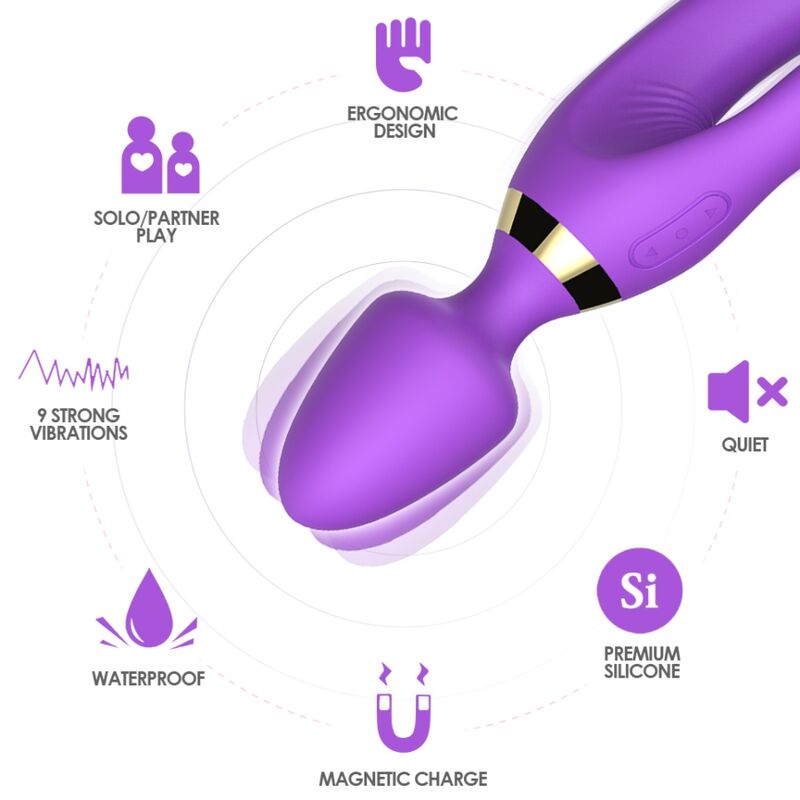 ARMONY - MASSAGER & VIBRATOR RABBIT PAARS