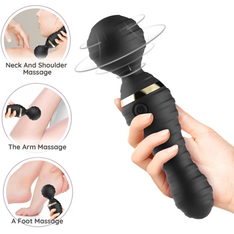 ARMONY - FREEDO MASSAGER & VIBRATOR KLEIN ZWART