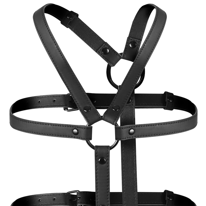 FETISH SUBMISSIVE BONDAGE - VERSTELBAAR HARNAS ROMP EN ARMEN