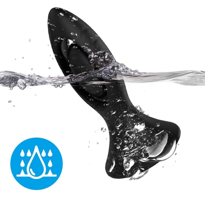 ARMONY - VIBRATOR & ANALE PLUG SILICONEN ZWART
