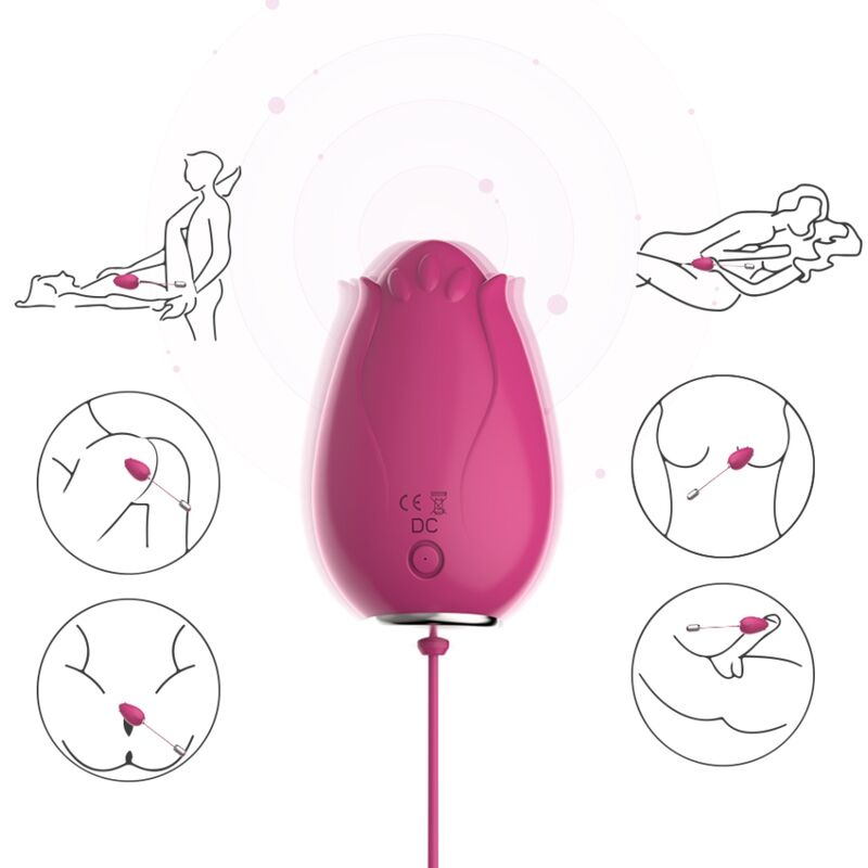 ARMONY - MANDALA EIVIBRATOR G-SPOT AFSTANDSBEDIENING FUCHSIA