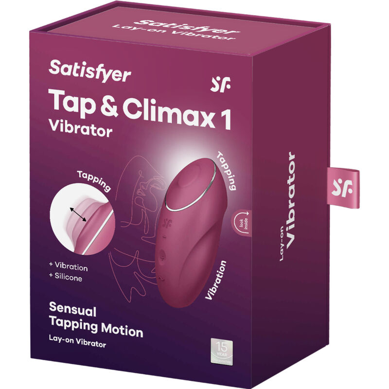 SATISFYER - TAP & CLIMAX 1 LAY-ON VIBRATOR ROOD