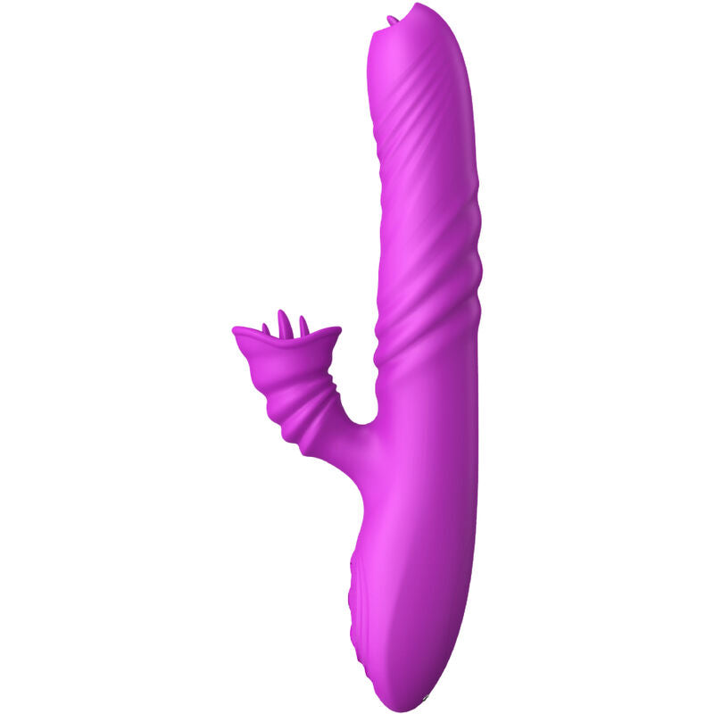 ARMONY - ANGELIA MULTIFUNCTIONELE VIBRATOR DUBBELE TONG PAARS WARMTE-EFFECT