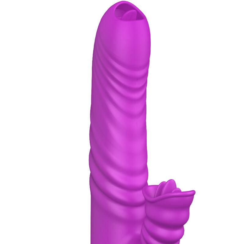 ARMONY - ANGELIA MULTIFUNCTIONELE VIBRATOR DUBBELE TONG PAARS WARMTE-EFFECT
