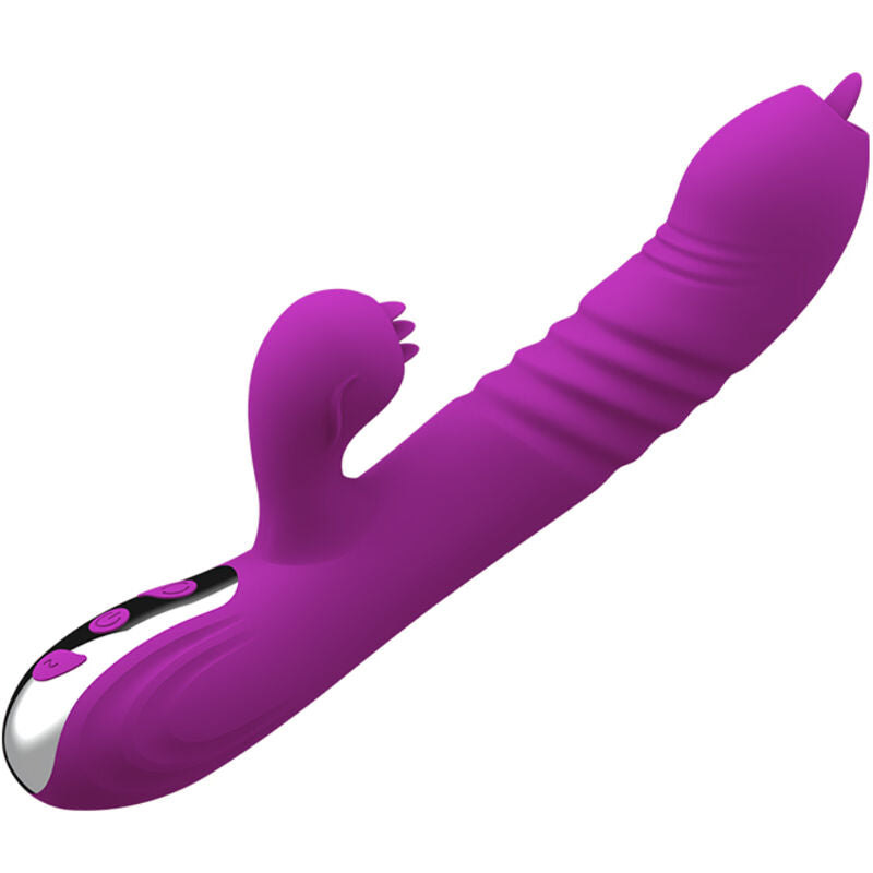 ARMONY - FAIRY MULTIFUNCTIONELE VIBRATOR DUBBELE TONG PAARS WARMTE-EFFECT