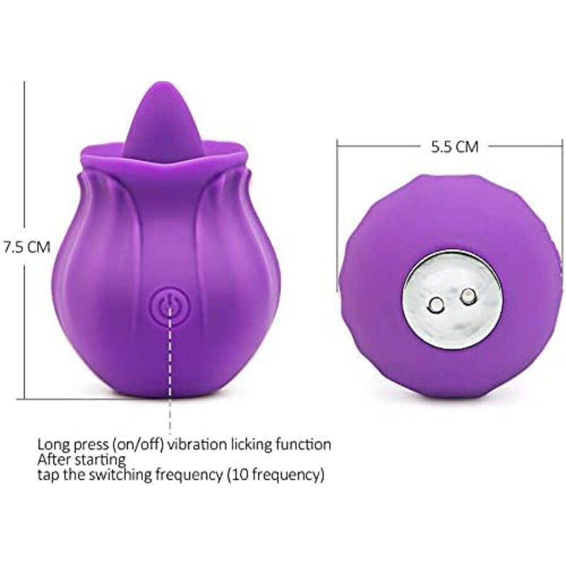 ARMONY - VIJG VIBRATOR MET TONGRUBBER
