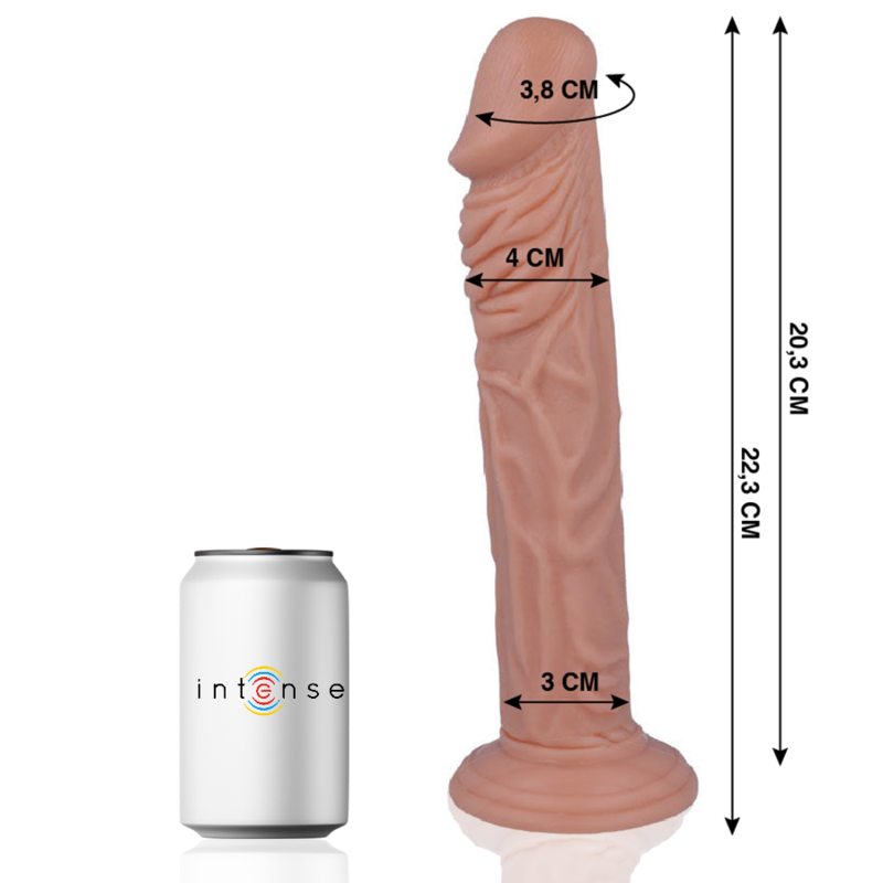 MR INTENSE - 27 REALISTISCHE PENIS 22.3 CM -Ø- 4 CM