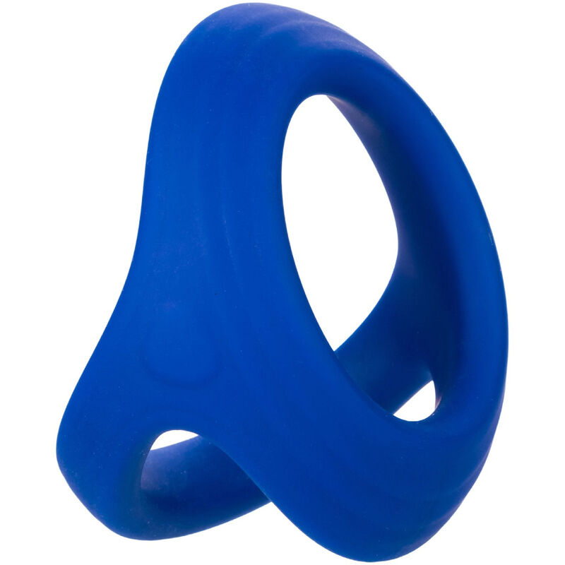 CALEXOTICS - ADMIRAAL COCK BALL DUBBELE RING BLAUW