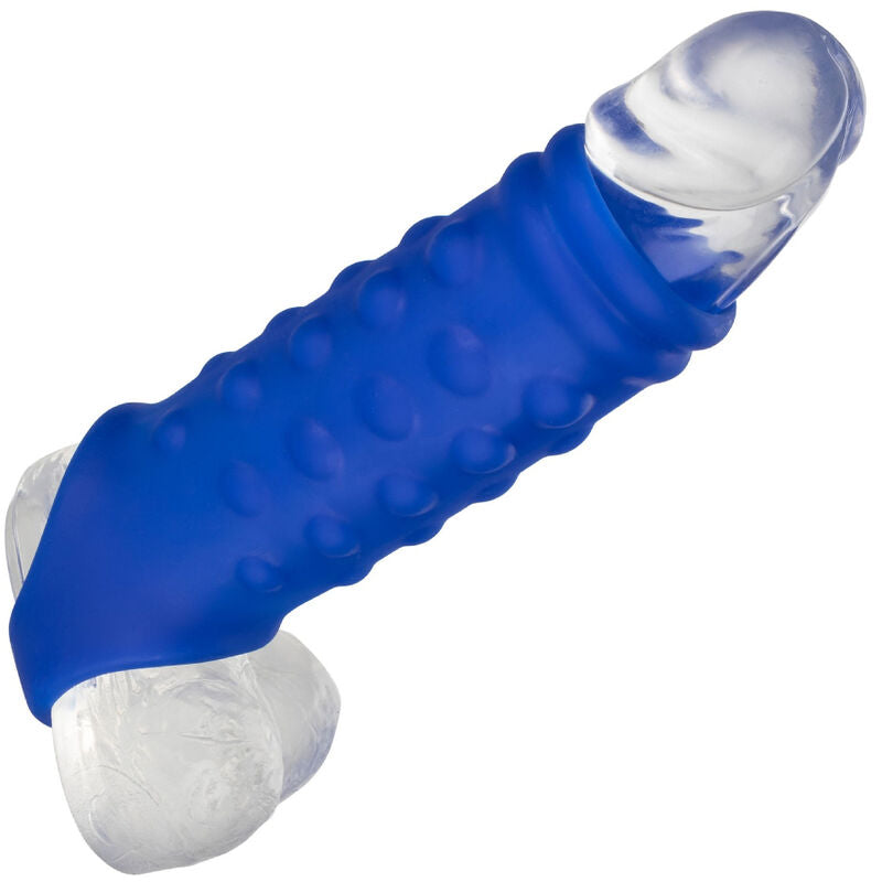 CALEXOTICS - ADMIRAL BEADED PENIS HOES VLOEIBAAR SILICOON BLAUW