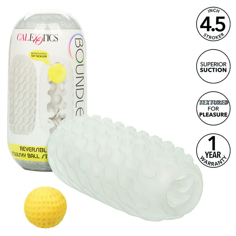 CALEXOTICS - BOUNDLESS OMKEERBARE ZACHTE BALSLAG GRIJS