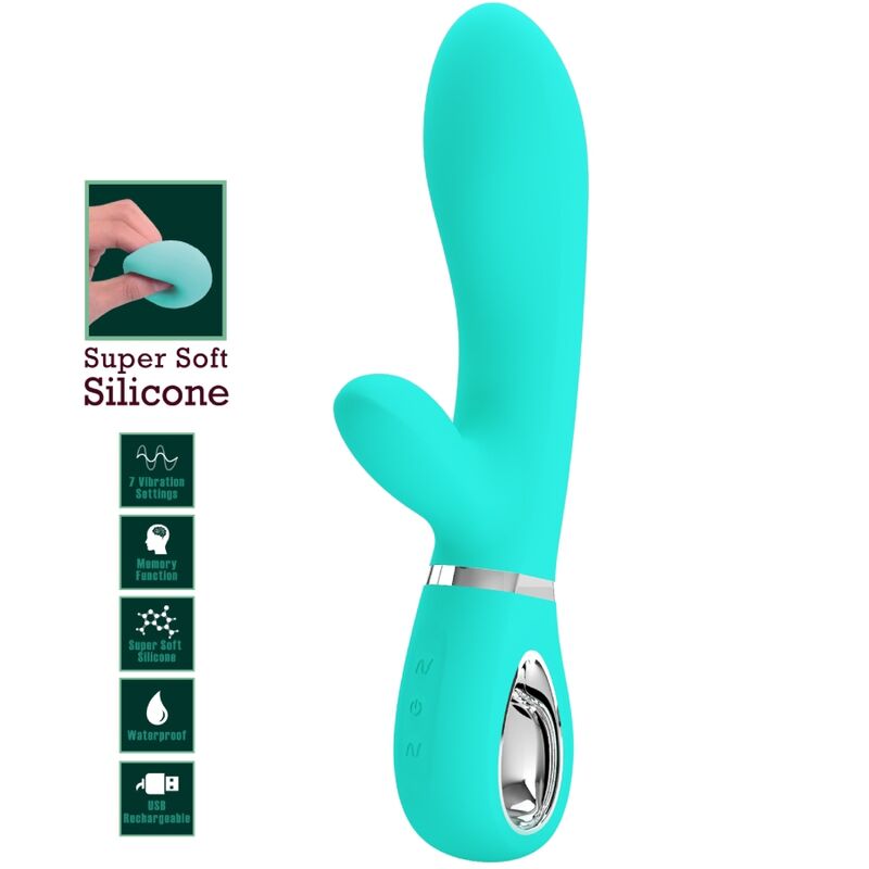 PRETTY LOVE - THOMAS MULTIFUNCTIONELE G-SPOT VIBRATOR AQUAGROEN