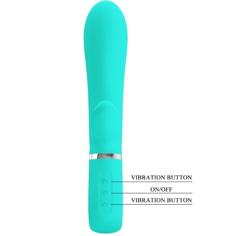 PRETTY LOVE - THOMAS MULTIFUNCTIONELE G-SPOT VIBRATOR AQUAGROEN