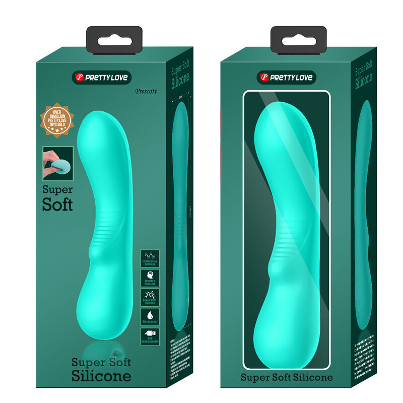PRETTY LOVE - PRESCOTT OPLAADBARE VIBRATOR AQUAGROEN