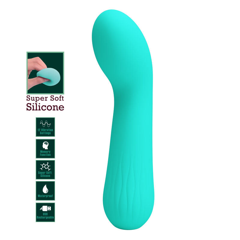 PRETTY LOVE - FAUN OPLAADBARE VIBRATOR AQUAGROEN