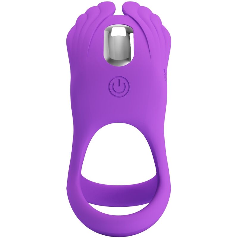 PRETTY LOVE - SILAS VIBRERENDE PENISRING 7 TRILLINGEN PAARS SILICONE