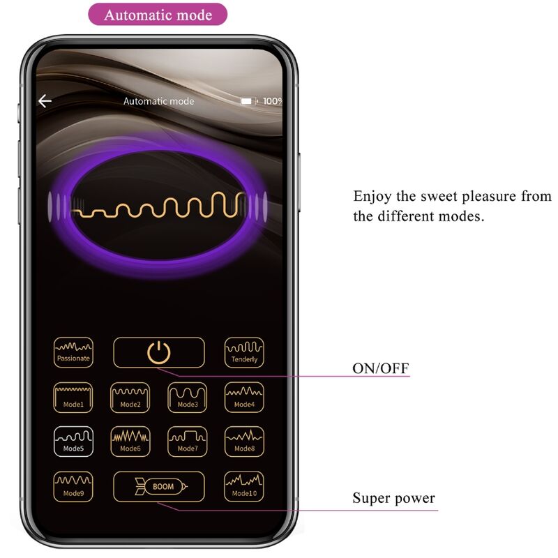 PRETTY LOVE - BILLY VIBRATION AFSTANDSBEDIENING PAARS GRATIS APP