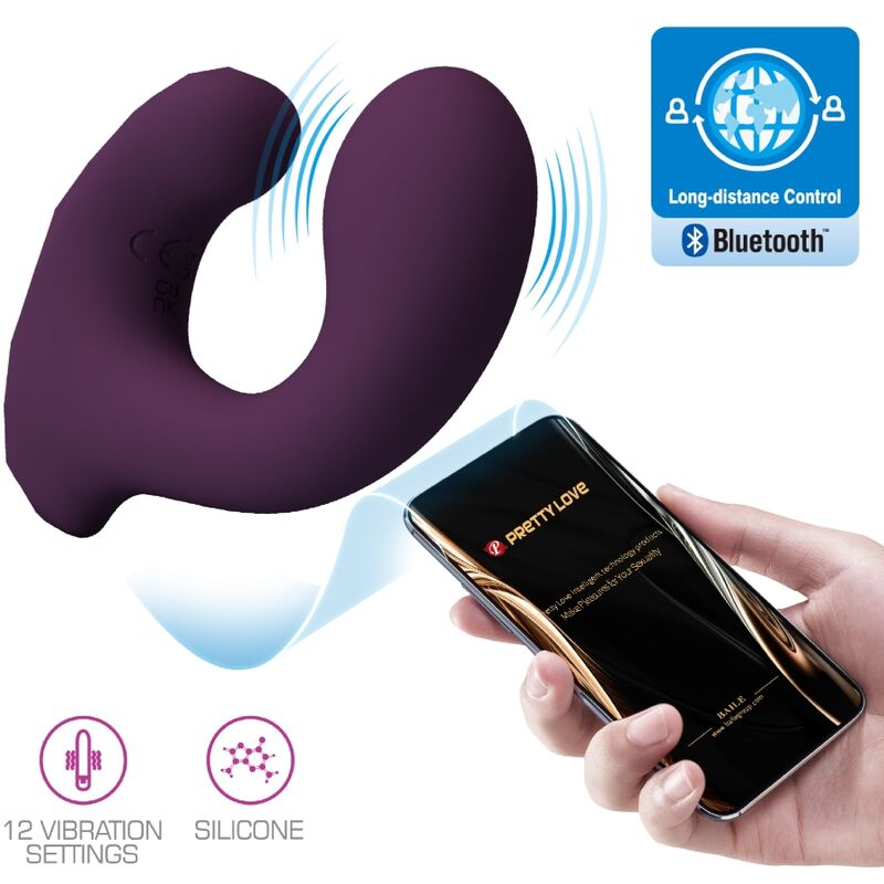 PRETTY LOVE - BILLY VIBRATION AFSTANDSBEDIENING PAARS GRATIS APP