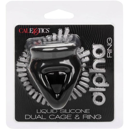 CALEXOTICS - ALPHA DUAL COCKRING ZWART