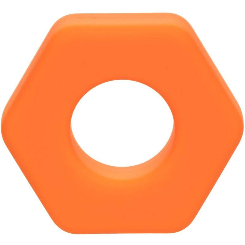CALEXOTICS - ALPHA PROLONG SEXAGON RING ORANJE