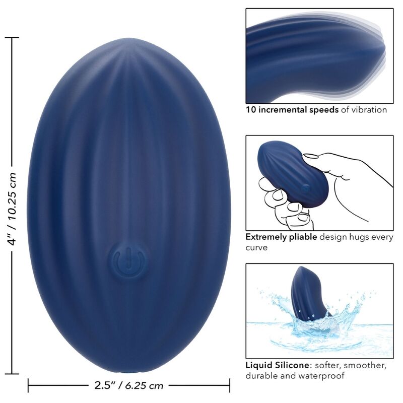 CALEXOTICS - CASHMERE FLUWEEL CURVE BLAUW