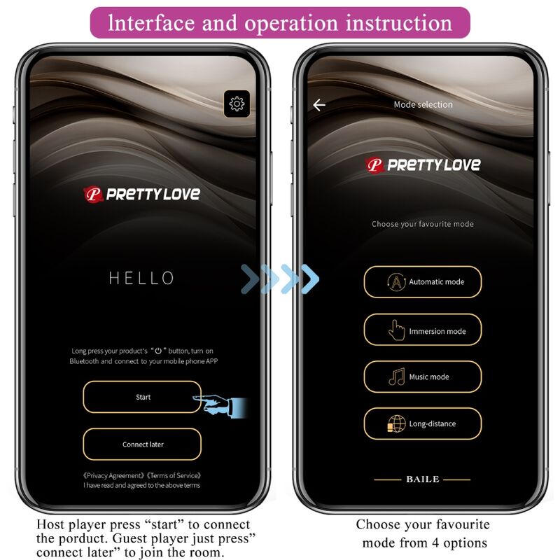 PRETTY LOVE - AUGUST AFSTANDSBEDIENING GLOBALE DUBBELE PLEZIER VIBRATOR