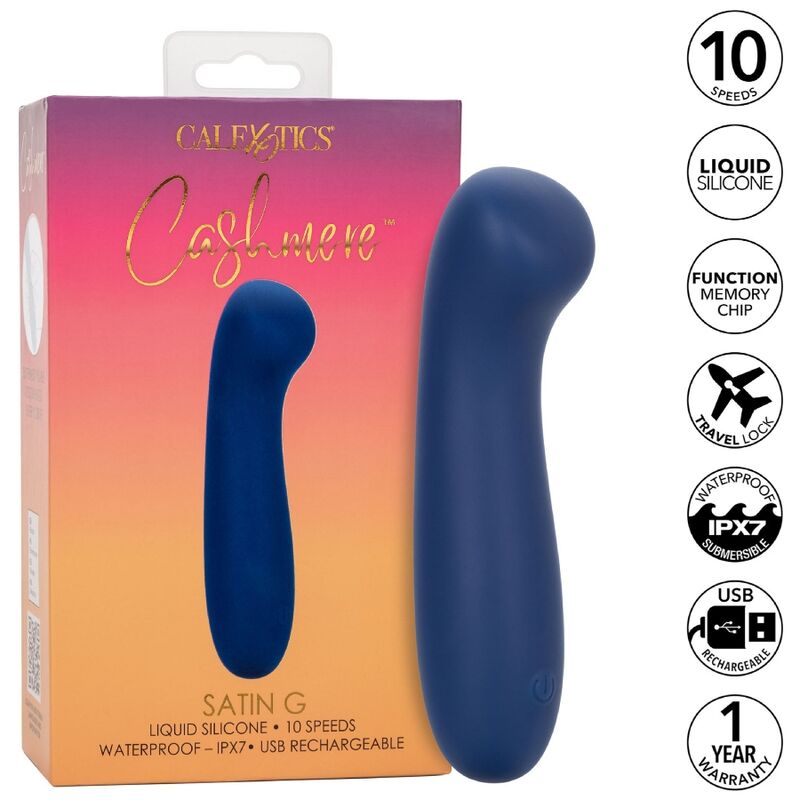 CALEXOTICS - CASHMERE SATIJN G BLAUW