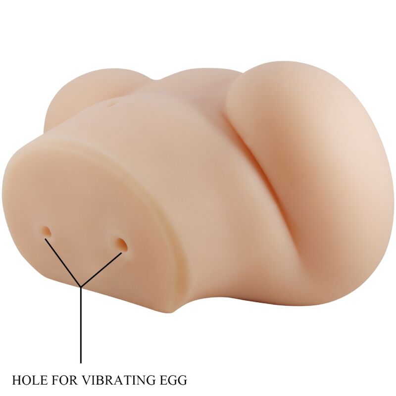 CRAZY BULL - REALISTISCHE VAGINA EN ANUS LUNA VIBRATOR