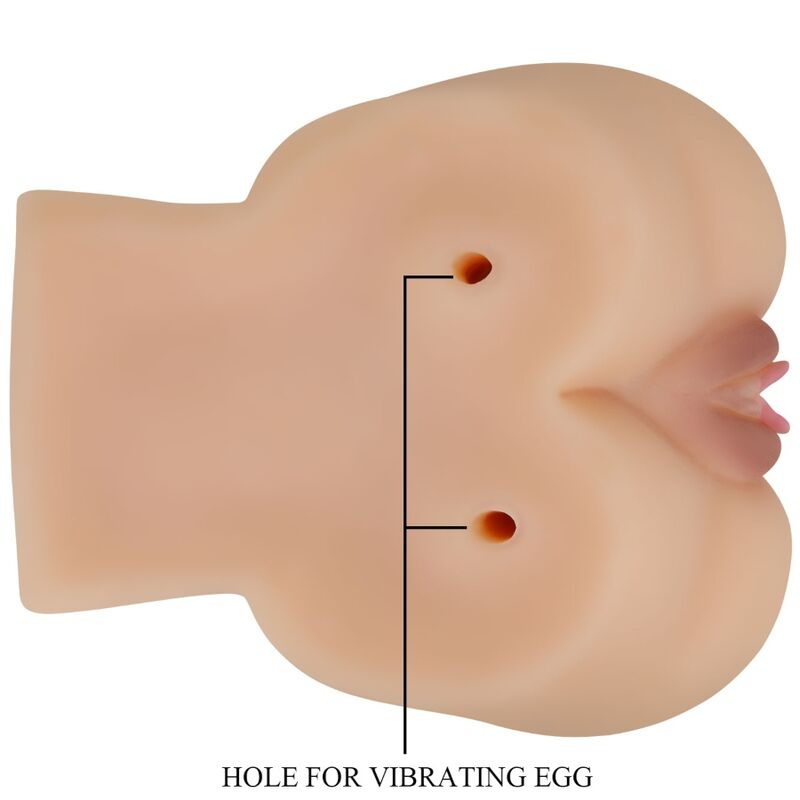 CRAZY BULL - REALISTISCHE VAGINA EN ANUS KYLIE VIBRATOR