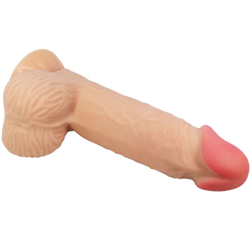 PRETTY LOVE - SLIDING SKIN SERIES REALISTISCHE DILDO MET BEWEEGBARE HUID ZUIGNAP 20.6 CM