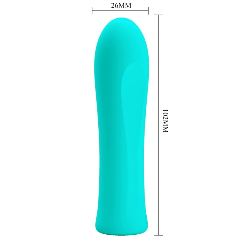 PRETTY LOVE - ALFREDA SUPER POWER VIBRATOR AQUA GROEN