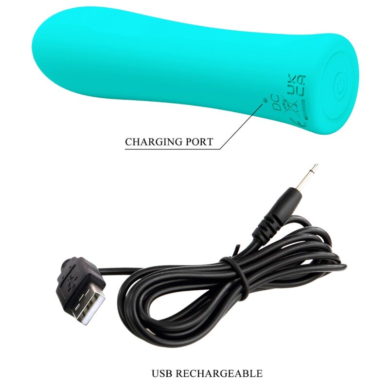 PRETTY LOVE - ALFREDA SUPER POWER VIBRATOR AQUA GROEN