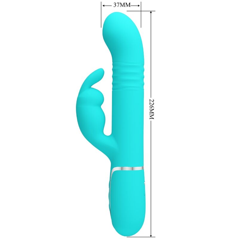 PRETTY LOVE - COALE KONIJN VIBRATOR PARELS AQUAGROEN