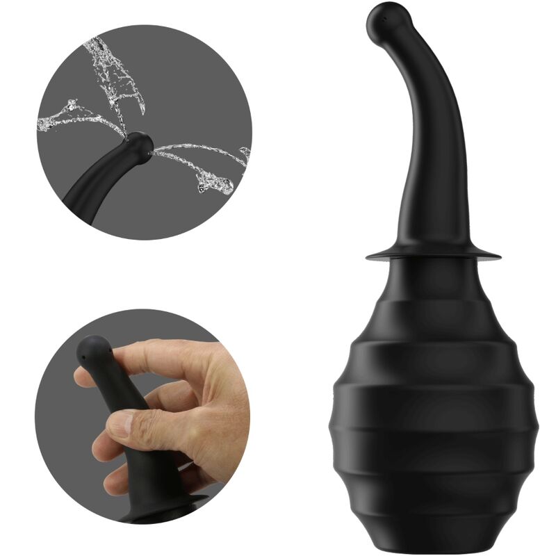 MR PLAY - ANALE DOUCHE BLKM6 SUPER POWER ZWART