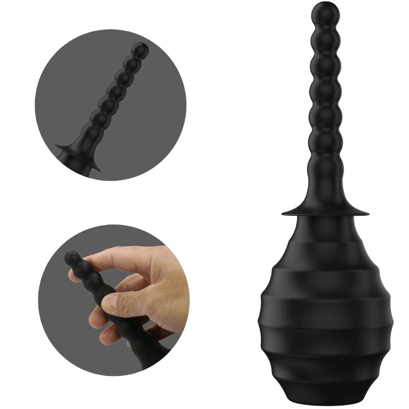 MR PLAY - ANAAL DOUCHE BLKM7 SUPER POWER ZWART